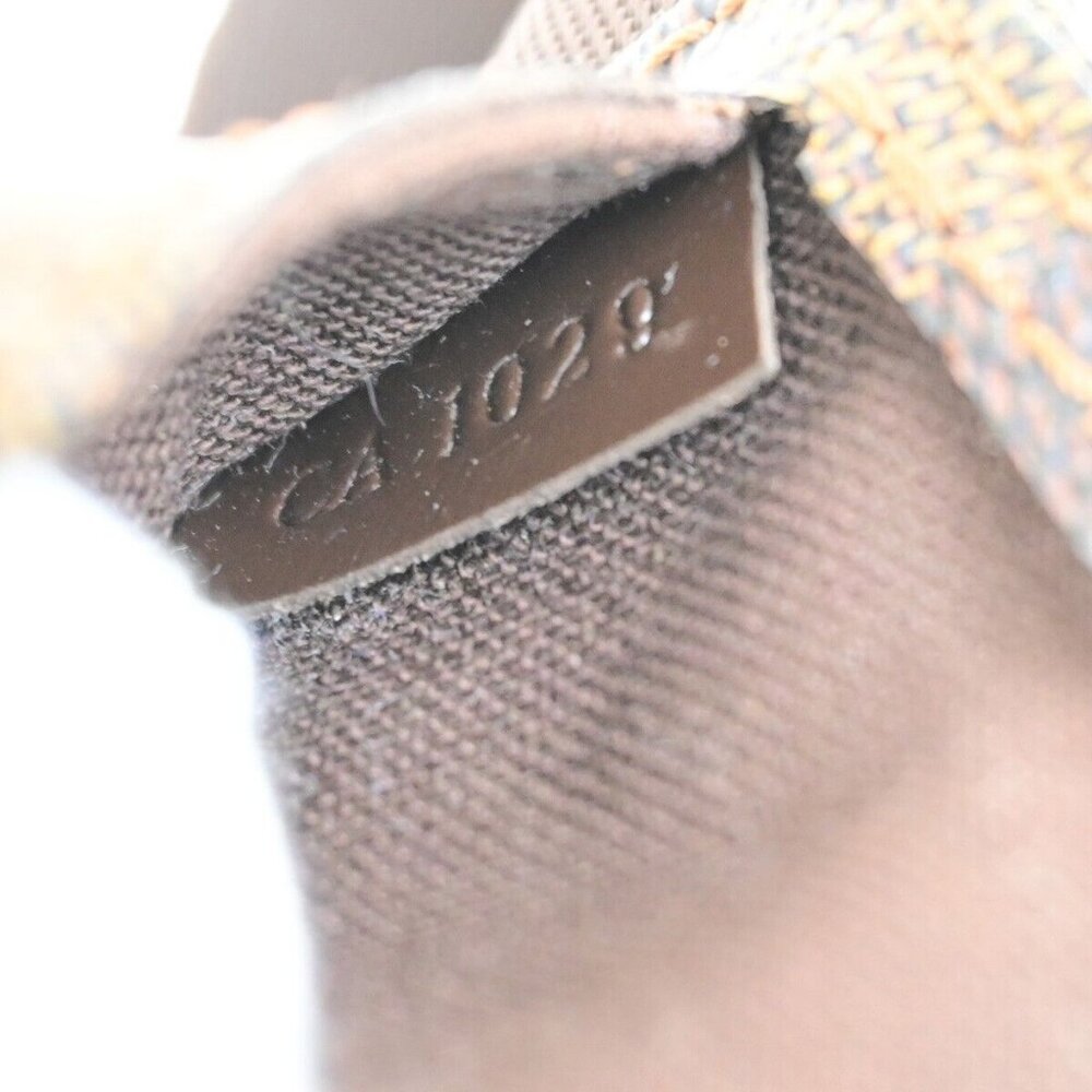 LOUIS VUITTON Geronimos Bum Body Bag Damier Ebene Leather Brown N51994 70FB433 - Picture 14 of 15